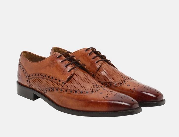 NIEUW Melvin & Hamilton Monk Schoen EU44 of EU 45 Bruin, Kleding | Heren, Schoenen, Nieuw, Veterschoenen, Bruin, Verzenden