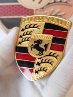 Origineel porsche embleem voor op de motorkap.

Bintage pors, Ophalen of Verzenden, Zo goed als nieuw, Merk
