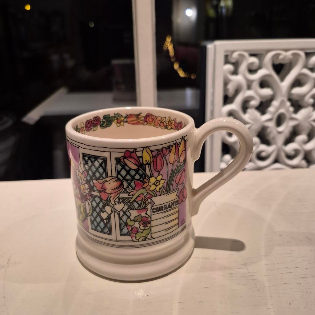 Emma Bridgewater mok 0.5 1/2pt Setting up Home Pink nieuw, Huis en Inrichting, Keuken | Servies, Nieuw, Kop(pen) en/of Schotel(s)
