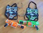 2 x NERF groen & geel GEWEER / 2 brillen / 2 x body, Ophalen, Zo goed als nieuw