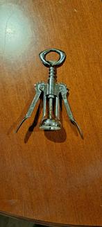 Vintage Kurkentrekker Wijnopener, Ophalen, Gebruikt, Rvs of Chroom, Los bestek