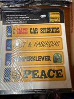 6x Autoraamstickers - Nieuw in verpakking!, Ophalen
