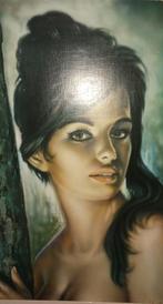 Vintage Zigeunerinportret, Antiek en Kunst, Curiosa en Brocante, Ophalen of Verzenden