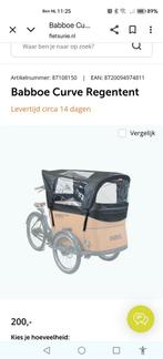 Babboe Curve Regenhoes gezocht, Fietsen en Brommers, Fietsen | Bakfietsen, Ophalen of Verzenden, Nieuw, 4 kinderen of meer