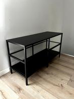 Stellingkast VITTSJO - zwart, Ikea, 100x36x53 cm, Huis en Inrichting, Kasten | Stellingkasten, Ophalen, Zo goed als nieuw