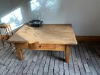 Salontafel, licht eiken, Huis en Inrichting, Tafels | Salontafels, Gebruikt, 100 tot 150 cm, Minder dan 50 cm, Rechthoekig