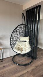 Ei stoel, Huis en Inrichting, Stoelen, Ophalen, Zo goed als nieuw, Zwart, Eén