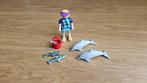 playmobil 5876 trainer met dolfijnen, Kinderen en Baby's, Speelgoed | Playmobil, Ophalen of Verzenden, Gebruikt, Complete set