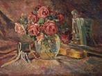 Evert Moll Stilleven - gemaroufleerd op board, Ophalen of Verzenden