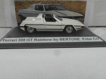 Ferrari 308 GT "Rainbow" by Bertone  Eidai Co  1:43 beschikbaar voor biedingen