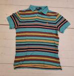 RALPH LAUREN Polo T Shirt Veelkleurig Bear M Slim Vintage, Overige kleuren, Maat 48/50 (M), Ralph Lauren, Ophalen of Verzenden