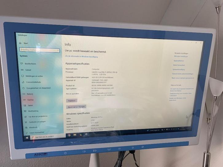 Computer met touchscreen, Computers en Software, Windows Laptops, Gebruikt, 17 inch of meer, SSD, 2 tot 3 Ghz, 4 GB, Qwerty, Met touchscreen