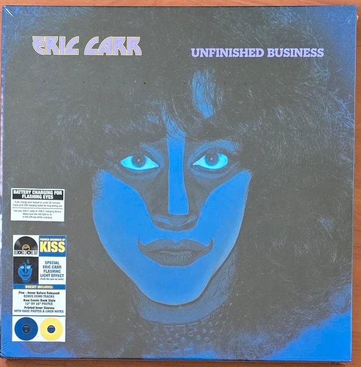 Eric Carr - Unfinished Business Box 2 LP - RSD, Cd's en Dvd's, Vinyl | Rock, Nieuw in verpakking, Overige genres, 12 inch, Ophalen of Verzenden