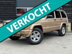 Jeep Cherokee 4.0i SE Limited - Airco - Stoelverwarming, Auto's, Jeep, Beige, Leder, Vierwielaandrijving, SUV of Terreinwagen