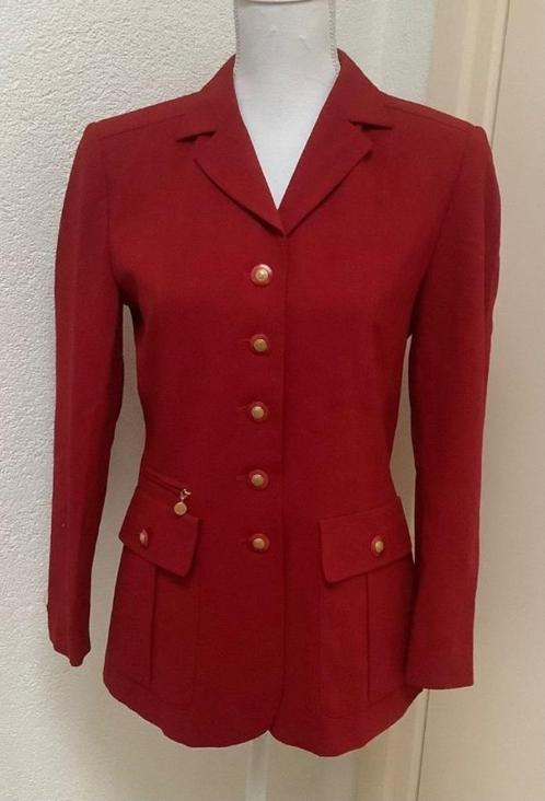 Prachtige Rode Mondi blazer maat 36 // als Nieuw!, Kleding | Dames, Jasjes, Kostuums en Pakken, Zo goed als nieuw, Maat 36 (S)