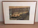Poster Volkswagen kever / beetle 10000 stuks uit fabriek . m, Met lijst, Rechthoekig Liggend, Nieuw, Ophalen of Verzenden