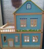Poppen huis met inboedel, Kinderen en Baby's, Speelgoed | Poppenhuizen, Ophalen of Verzenden, Poppenhuis
