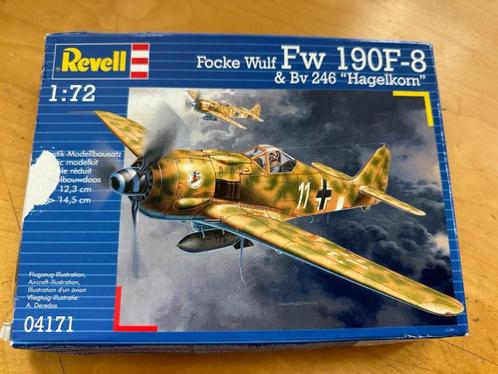Revell Focke-Wulf 190F8 1/72 modelbouwdoos, Hobby en Vrije tijd, Modelbouw | Vliegtuigen en Helikopters, Nieuw, Vliegtuig, 1:72 tot 1:144