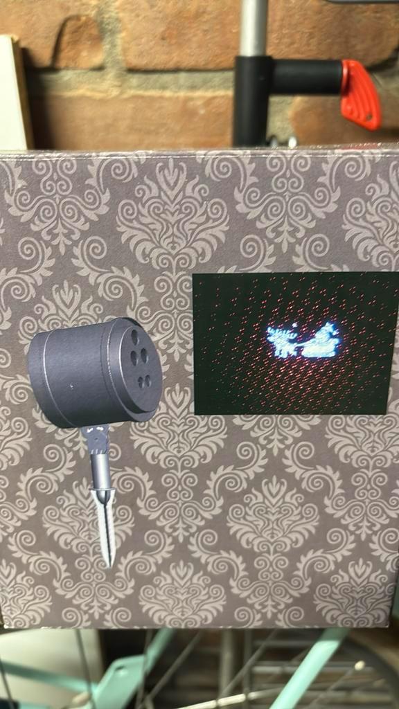 Laserlamp Kerstman Slee Buiten, Diversen, Kerst, Nieuw, Ophalen of Verzenden