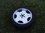 Mercedes W208,W124,CLK alu velgen met zomerbanden 17 inch, Auto-onderdelen, Banden en Velgen, Ophalen, Gebruikt, Banden en Velgen