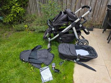 Topmark duo kinderwagen incl. slaapbak, hoezen en parasol beschikbaar voor biedingen