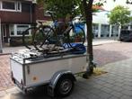 Te huur: Rieske bagagewagen en/of Hapro Carver dakkoffer, Ophalen, Zo goed als nieuw