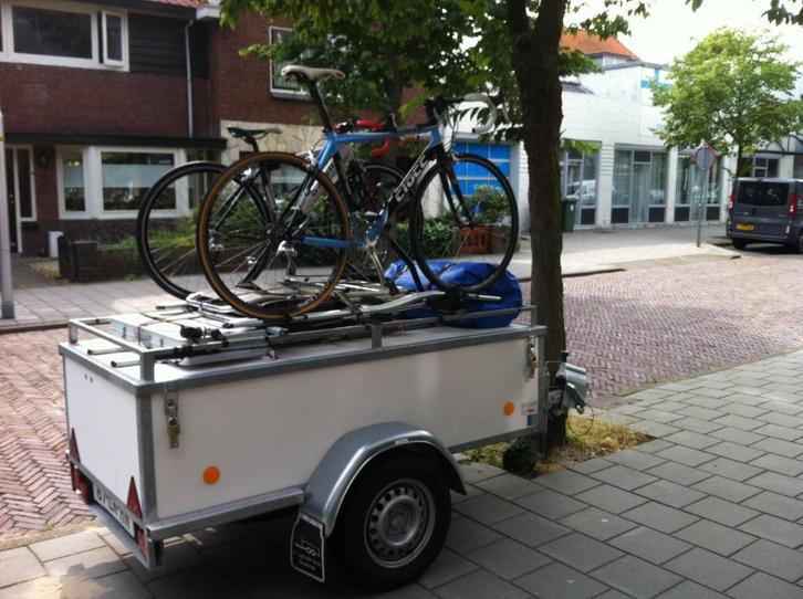 Te huur: Rieske bagagewagen en/of Hapro Carver dakkoffer, Auto diversen, Dakkoffers, Zo goed als nieuw, Ophalen