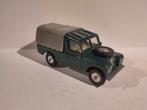 Corgi Toys No. 438 Land Rover Series 2 109 WB groen + huif, Ophalen of Verzenden, Gebruikt, Auto, Corgi