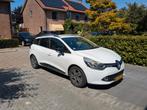 Renault Clio 0.9 TCE 90 Estate 2015 Wit (met trekhaak), Voorwielaandrijving, 898 cc, Stof, 565 kg