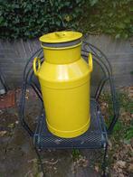 Melkbus knal geel massief ijzer 30 liter, Ophalen of Verzenden, Nieuw