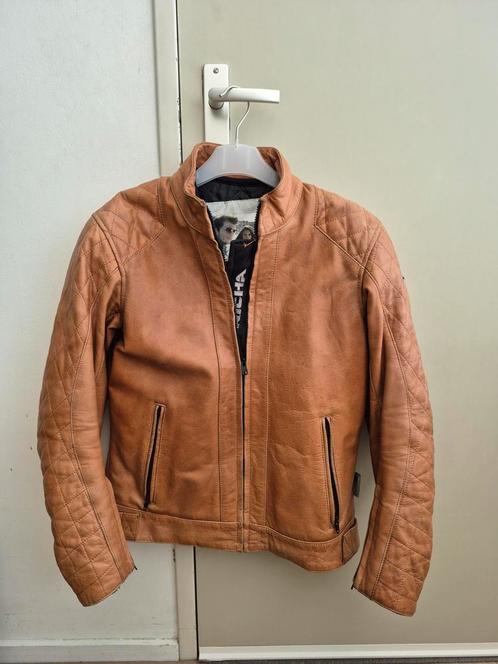 Dames motorjas maat 38/M. Richa cognac leer motorjack., Motoren, Kleding | Motorkleding, Jas | leer, Dames, Tweedehands, Ophalen of Verzenden