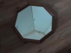 Spiegel 8 kantig 40x40 cm houten rand eiken?, Overige vormen, Minder dan 100 cm, Minder dan 50 cm, Gebruikt
