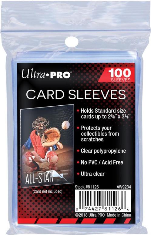 Ultra Pro Transparante Card Sleeves – 100 stuks – NIEUW, Hobby en Vrije tijd, Verzamelkaartspellen | Pokémon, Nieuw, Sleeves of Kaarthoesjes