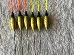 adv 56 / NIEUW set 6 dobbers VAN DEN EYNDE 0,40gr, Watersport en Boten, Hengelsport | Witvissen, Ophalen of Verzenden, Nieuw, Dobber of Lood
