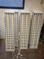 TL Balken - Werkend Gedemonteerd, Huis en Inrichting, Lampen | Hanglampen, Ophalen, Gebruikt, 75 cm of meer, Metaal