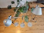 Artemide Tolomeo LED aluminium met originele 23cm voet! [3x], Huis en Inrichting, Lampen | Tafellampen, Gebruikt, Design, Ophalen of Verzenden