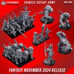 Chinese Jade Army - Kyoushuneko Miniatures, Verzenden, Nieuw, Warhammer, Figuurtje(s)