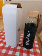 Glazen drinkfles met vilten omhulsel, Ophalen of Verzenden, Nieuw
