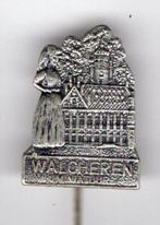 Miniatuur Walcheren zilverkleurig speldje ( E_124a), Verzamelen, Speldje of Pin, Stad of Land, Zo goed als nieuw, Verzenden