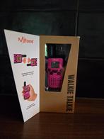 Kinder Walkie Talkie - roze, Ophalen of Verzenden, Zo goed als nieuw, Portofoon of Walkie-talkie, Met broekklem