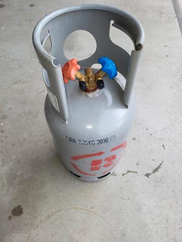 Recovery fles koudemiddel.  Leeg !! beschikbaar voor biedingen