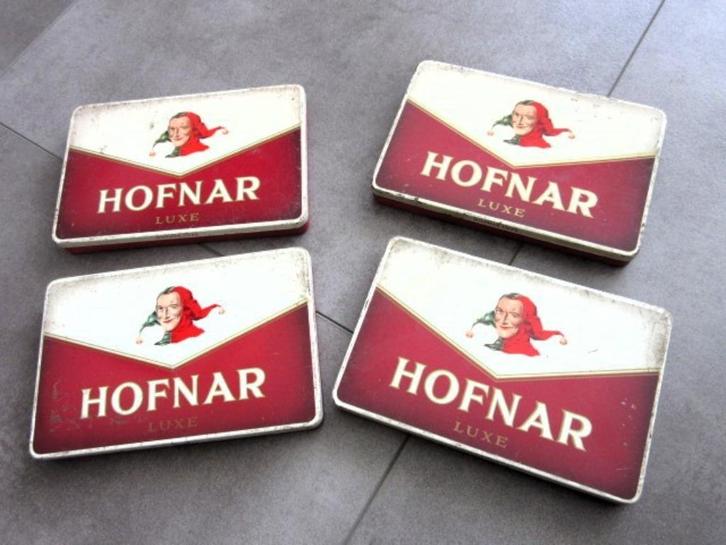 5 oud Hofnar Luxe sigarenblikken - sigaar blikken, Verzamelen, Rookartikelen, Aanstekers en Luciferdoosjes, Gebruikt, Tabaksdoos of Verpakking