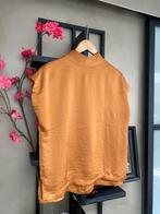 Mouwloze top blouse Anna M goud, Maat 38/40 (M), Ophalen of Verzenden, Zo goed als nieuw, Zonder mouw