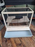 Rattenkooi hamsterkooi met uitneembare lade, Kooi, Minder dan 75 cm, Zo goed als nieuw, Ophalen