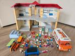 Playmobil school met retro schoolbus, Ophalen of Verzenden, Gebruikt