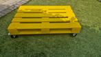 Pallet salontafel, Huis en Inrichting, Tafels | Salontafels, Ophalen, Gebruikt, Pallethout, 100 tot 150 cm