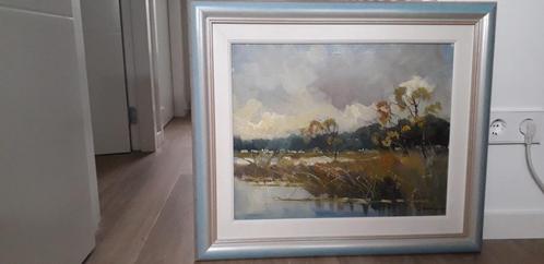 Schilderij op doek van Jan Kelderman, Antiek en Kunst, Kunst | Schilderijen | Klassiek, Ophalen