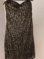 Gala jurk goud met paillet, Ophalen of Verzenden, Zo goed als nieuw, Maat 42/44 (L), Galajurk