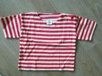 rood met wit gestreept t-shirt maat 62, Kinderen en Baby's, Babykleding | Maat 62, Ophalen of Verzenden, Nieuw, Meisje, Shirtje of Longsleeve