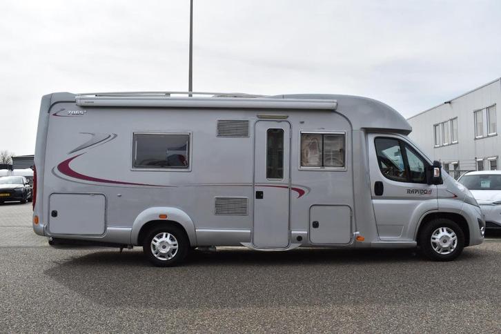 Rapido 7065+F bj 2010, Caravans en Kamperen, Campers, Particulier, tot en met 2, Half-integraal, Rapido, Fiat, Diesel, Handgeschakeld